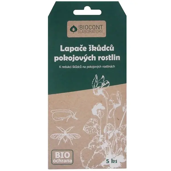 Biocont - lapače škůdců pok.rostlin 5 ks