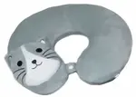 Záhlavník kočka šedá – 28×35 cm