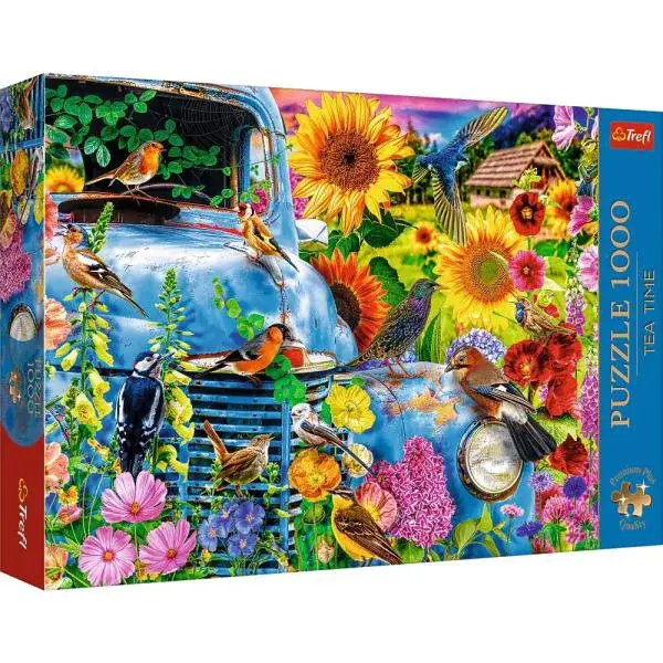 Trefl Puzzle 1000 Premium Plus Quality Tea Time Venkovská idyla: Zpívající ptáci