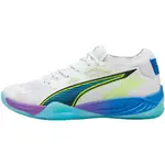 Puma ELIMINATE NITRO SQD 4 GAME ON Unisex obuv na házenou, bílá, velikost 45