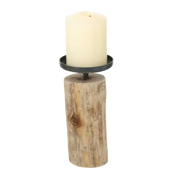 STOJAN NA SVÍČKY dřevo