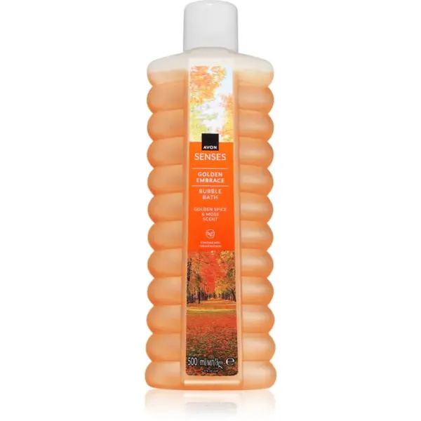 Avon Senses Golden Embrace pena do kúpeľa 500 ml