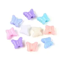 Plastic Butterfly Beads