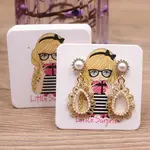 Square Paper Earring Display Cards