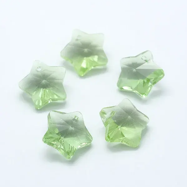 Transparent Glass Pendants