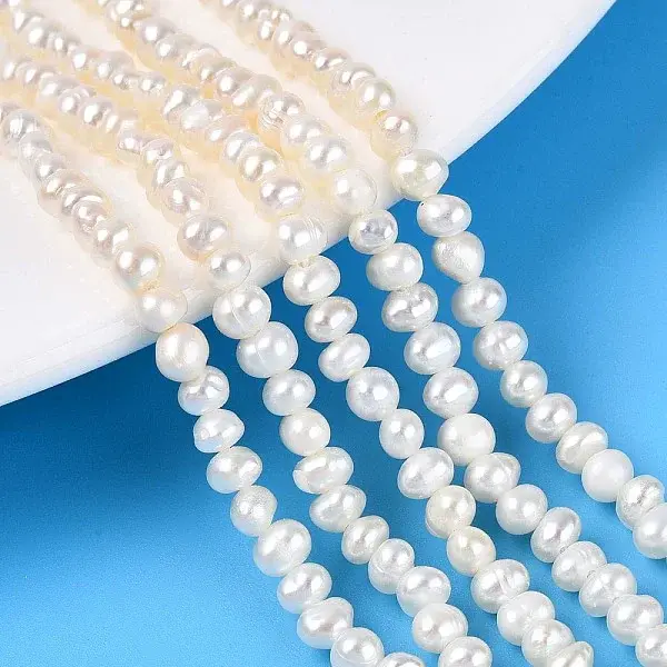 Natural Cultured Freshwater Pearl Beads Strands