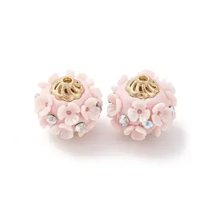 Handmade Resin Indonesia Round Beads
