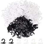 300Pcs 3 Colors Plastic Sock Hooks