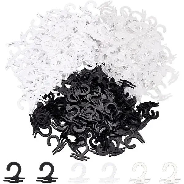 300Pcs 3 Colors Plastic Sock Hooks