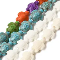 Synthetic Turquoise Beads Strands