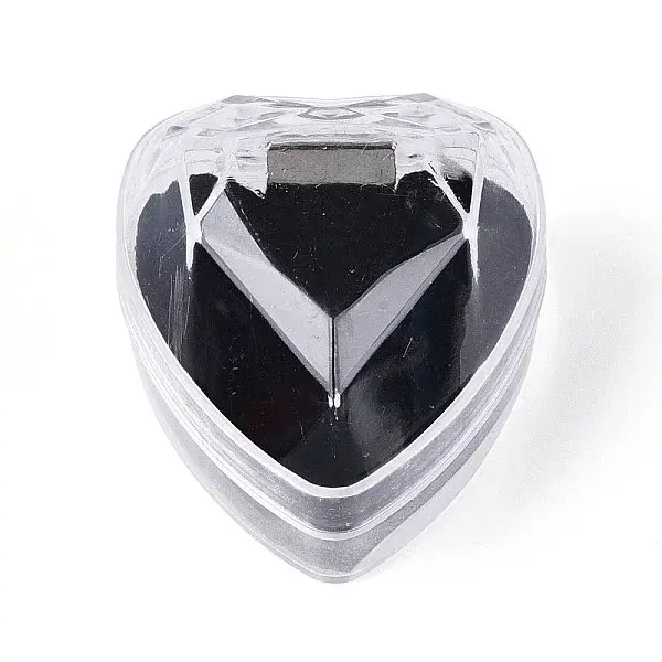 Valentine's Day Transparent Acrylic Ring Storage Boxes