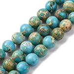 Dyed Natural Regalite/Imperial Jasper/Sea Sediment Jasper Beads Strands