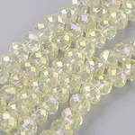 Electroplate Glass Beads Strands