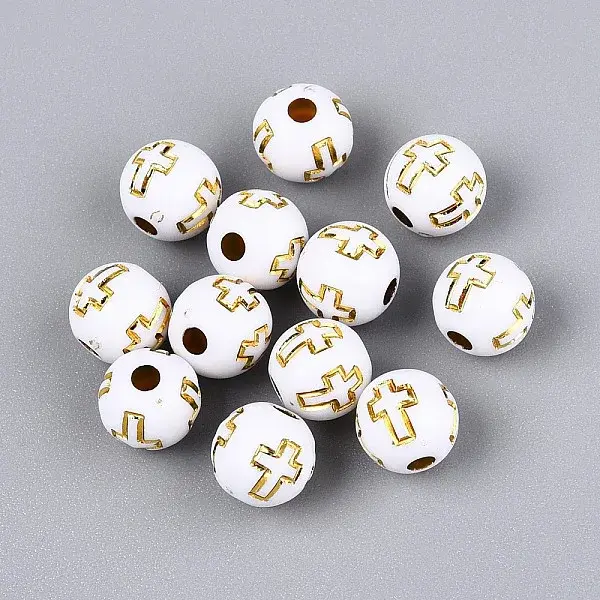 Plating Acrylic Beads