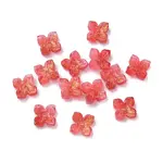 Dyed & Heated Glass Bead Caps