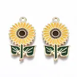 Eco-Friendly Alloy Enamel Pendants