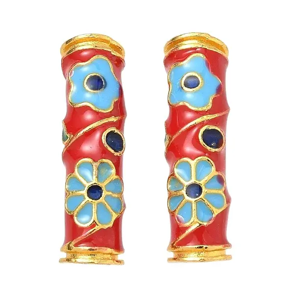Alloy Enamel Beads