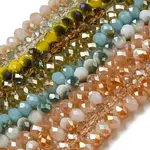 Electroplate Glass Beads Strands