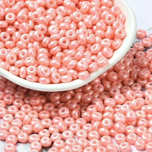 Baking Paint Luster Glass Seed Beads
