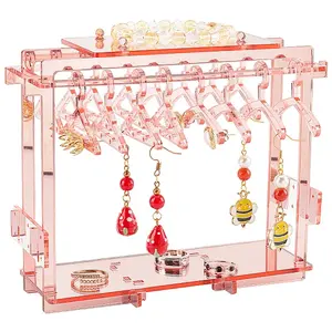 Mirror Acrylic Earring Display Stands