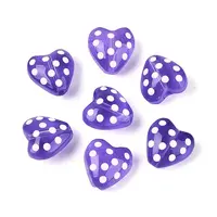 Transparent Glass Enamel Beads Strands