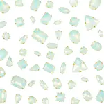 Glass Steel Claw Sew on Rhinestone