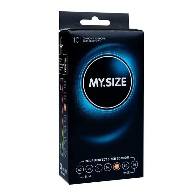 MY SIZE 60 Kondomy 10 ks
