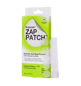 CARBON THEORY Náplasti na akné Supacylic Zap Patch 20 ks