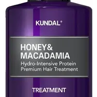 KUNDAL Honey&Macadamia Treatment - hydrointenzivní proteinová kůra na vlasy s anglickou růží 500 ml