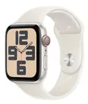 APPLE Watch SE (2024) Cellular 44mm Hvězdně bílý hliník s hvězdně bílým sportovním řemínkem M/L
