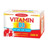 TEREZIA Vitamín D3 2000 IU 90 tobolek