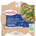 BABYBIO zelená zelenina, pastinák a boulghour 230 g