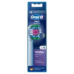 ORAL-B Pro 3D White Kartáčkové hlavy 4 ks