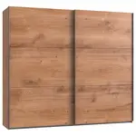 MID.YOU SKŘÍŇ S POSOUVACÍMI DVEŘMI, barvy dubu, 200/216/65 cm