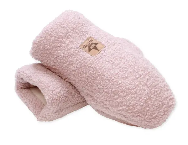 Baby Nellys Rukávník ke kočárku Beránek exclusiv, pudrově růžový