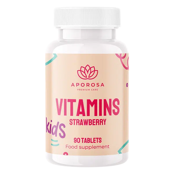 APOROSA KIDS Vitamíny - jahoda 90 ks