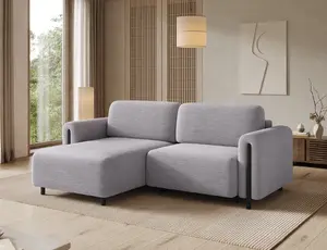 Sedací souprava Acossta Provedení: Levá varianta, Nožičky: Černé, látka: Jarell 3