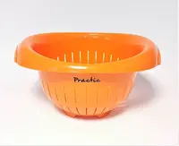 Cedník practic / practic melaves 33x27x17cm oranžový