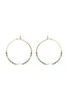 Pozlátené náušnice Lilou