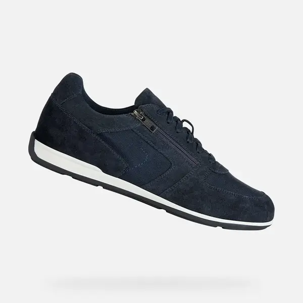 Men's Geox Ionio Dark Blue Sneakers - Men's