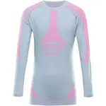 ALPINE PRO AMBOSO Detské funkčné spodné tričko, svetlomodrá, veľkosť