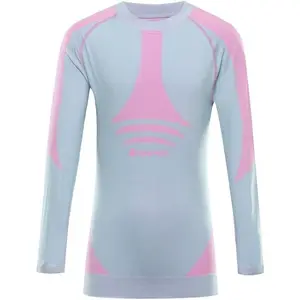 ALPINE PRO AMBOSO Dětské funkční spodní triko, světle modrá, velikost