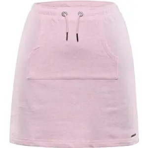 ALPINE PRO HOFRA Dámská letní sukně v délce nad kolena, růžová, velikost