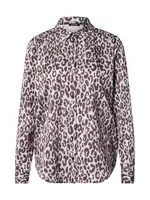 JOOP! Blúzka 'Bliss'  tmelová / hnedá