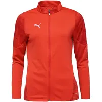 Puma TEAMCUP TRAINING JACKET W Dámská fotbalová bunda, červená, velikost