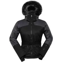 ALPINE PRO OLADA Dámská lyžařská bunda, černá, velikost