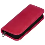 Kožená manikúra a pedikúra fuchsiová - Solingen Samar