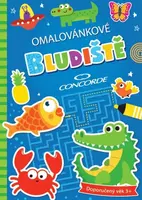 Omalovánkové bludiště - -