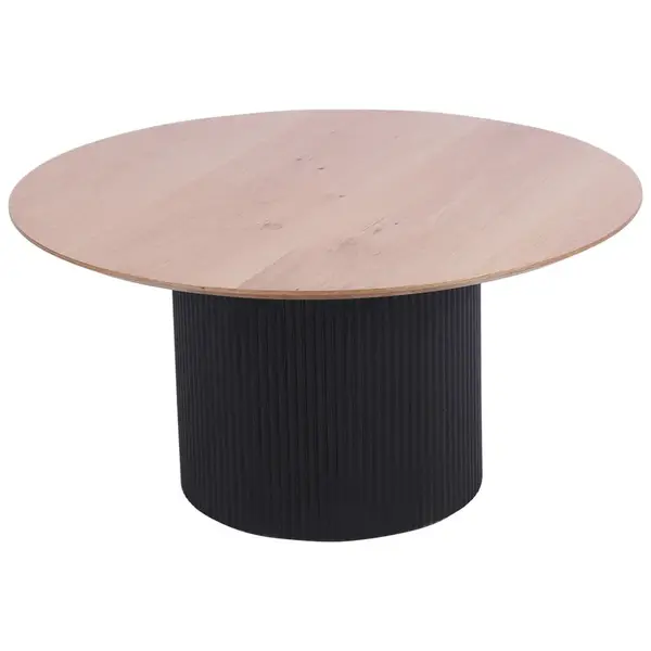 Stylife KONFERENČNÍ STOLEK, dub, černá, barvy dubu