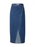 EDITED Sukňa 'Papina'  modrá / modrá denim